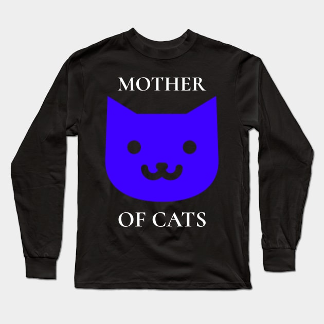 Cat Mom Long Sleeve T-Shirt by peaceupclothes